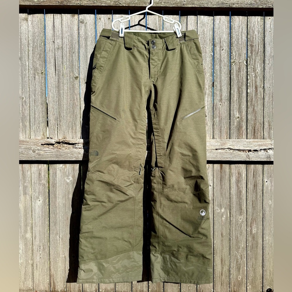 The North Face Women’s NFZ Insulated Pants, size medium, olive green